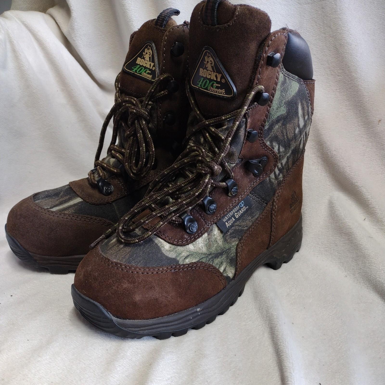 Rocky Pro Hunter Gore-Tex 400g Insulated Hunting Boots for Men size 4M