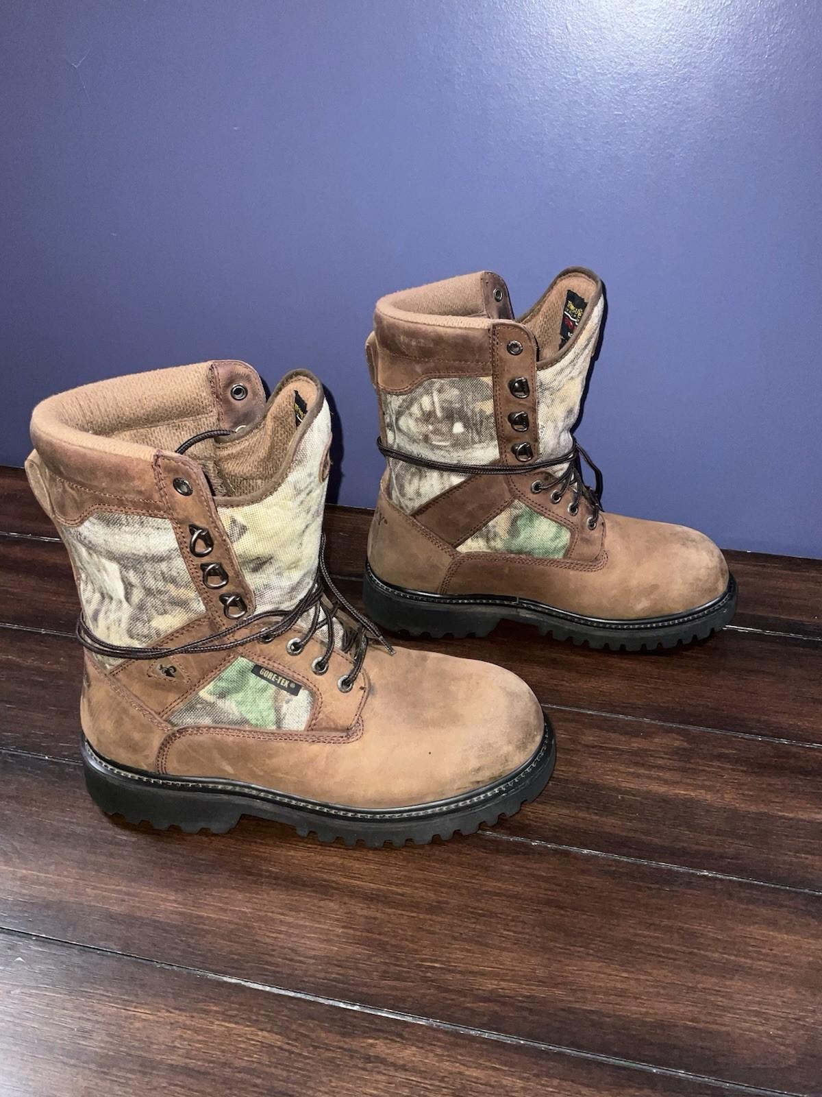 Rocky Core Waterproof 800G Insulated Outdoor Hunting Work Boots 9178 Men’s 8W US