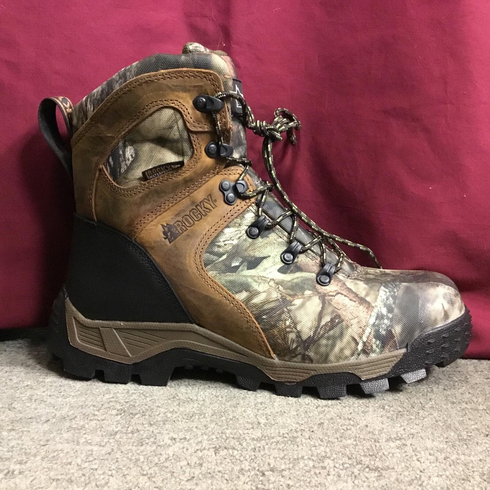 New Women’s Rocky RKS0490 Sport Pro 800G Camo Hunting Boots Size 11 Medium