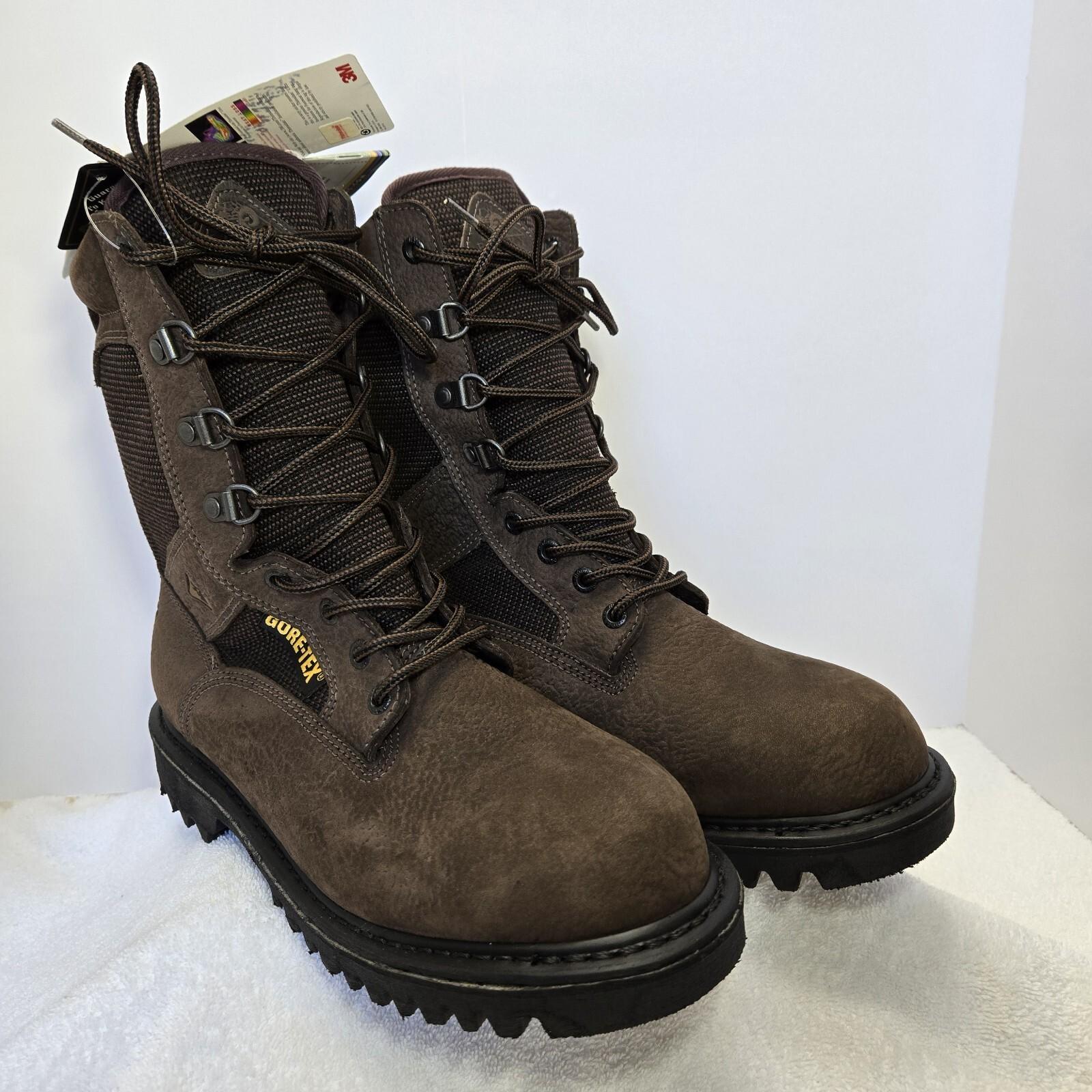 Rocky Ranger Gore Tex 600g Thinsulate 9220 Mens Size 7 M Brown Leather Boots New