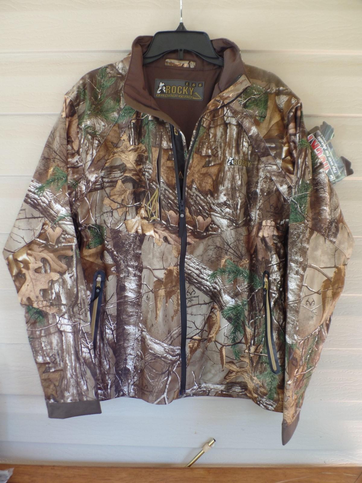 Rocky Broadhead Realtree Xtra Mens WP Odor Control Jacket NWT’s Lg. MSRP-$299.99