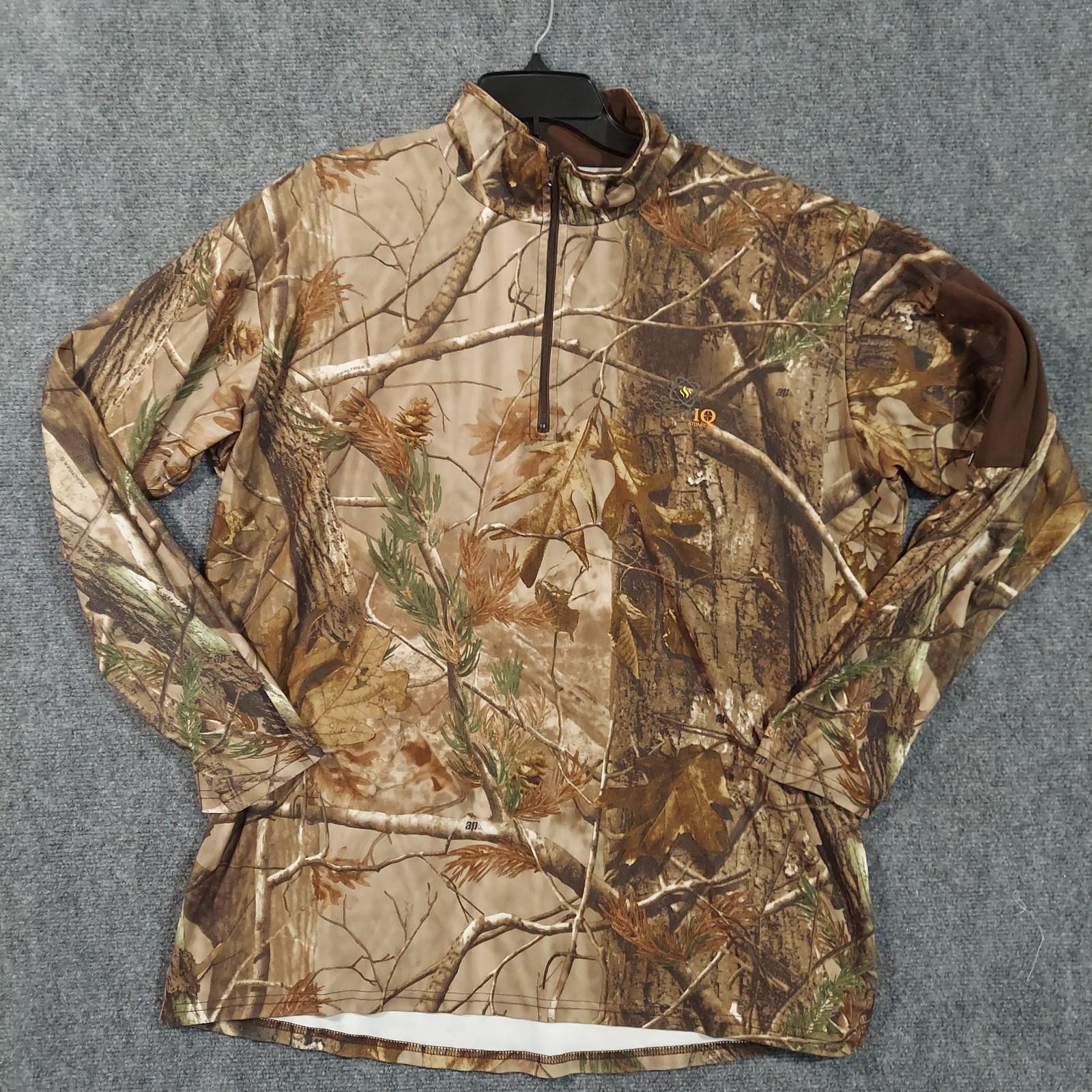 Rocky Pullover Jacket Mens XL Camo Realtree ScentIQ Atomic Hunting Outdoors