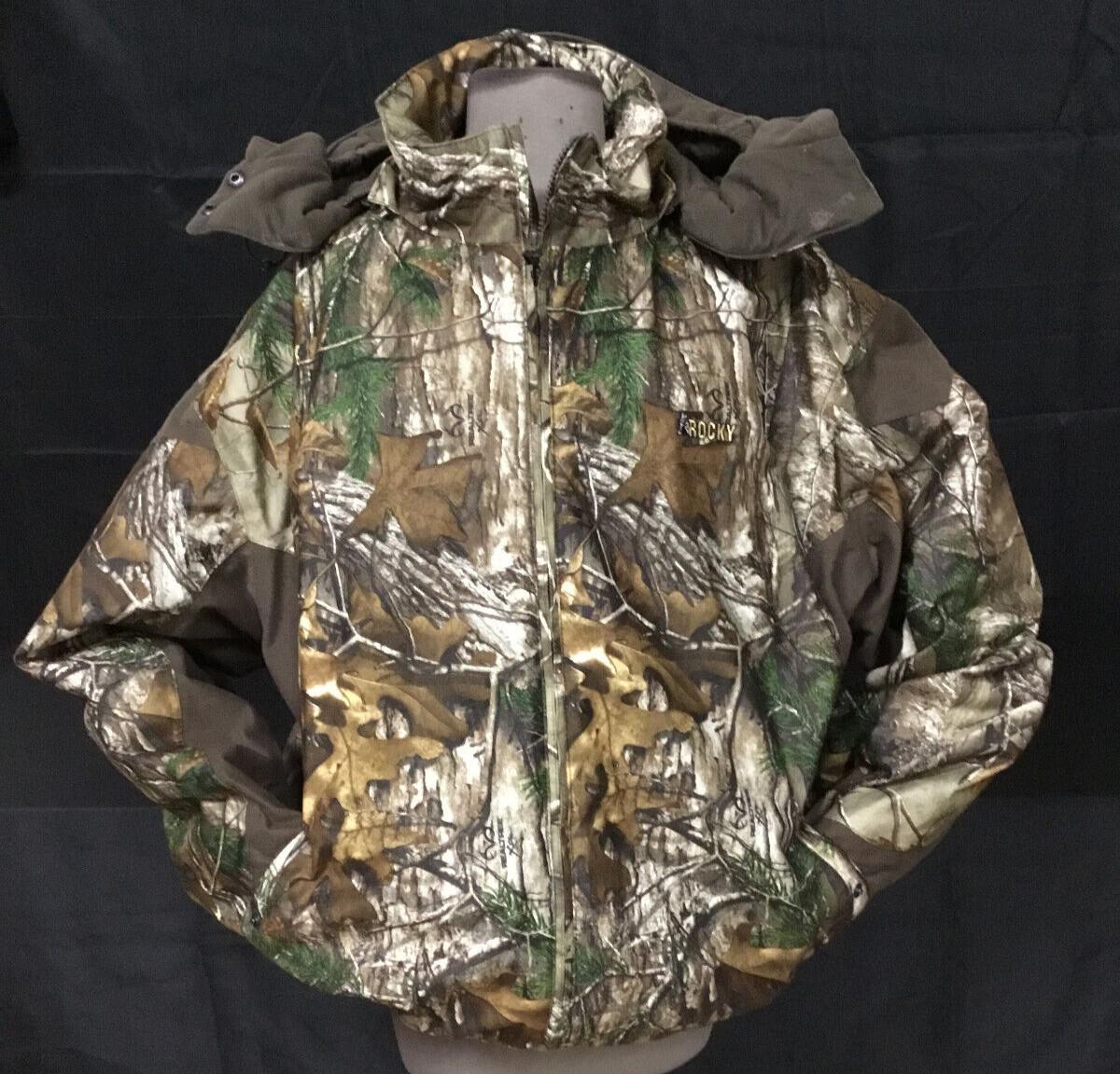 Rocky 600405 APX Men’s ProHunter Insulated Waterproof Camo Parka – XXL