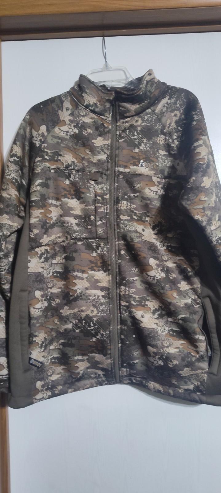 Men’s XL Rocky Pro hunter Full Zip Camo Jacket Unisex Women