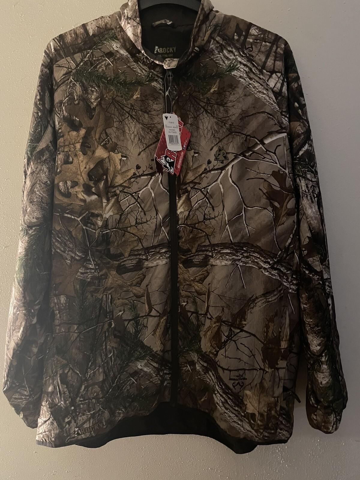 Men’s Rocky  Realtree Camo Hunting Coat 2XL NWT