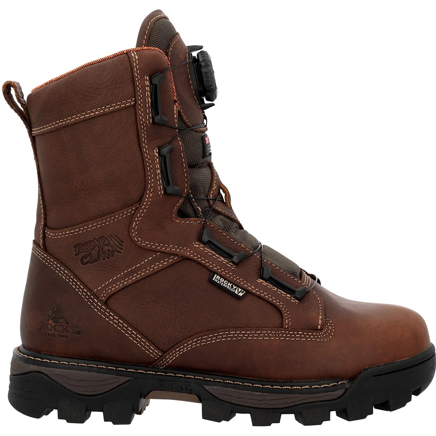 Rocky Bear Claw 800G Insulated Waterproof Hunting Boot for Men – RKS0697 Boots