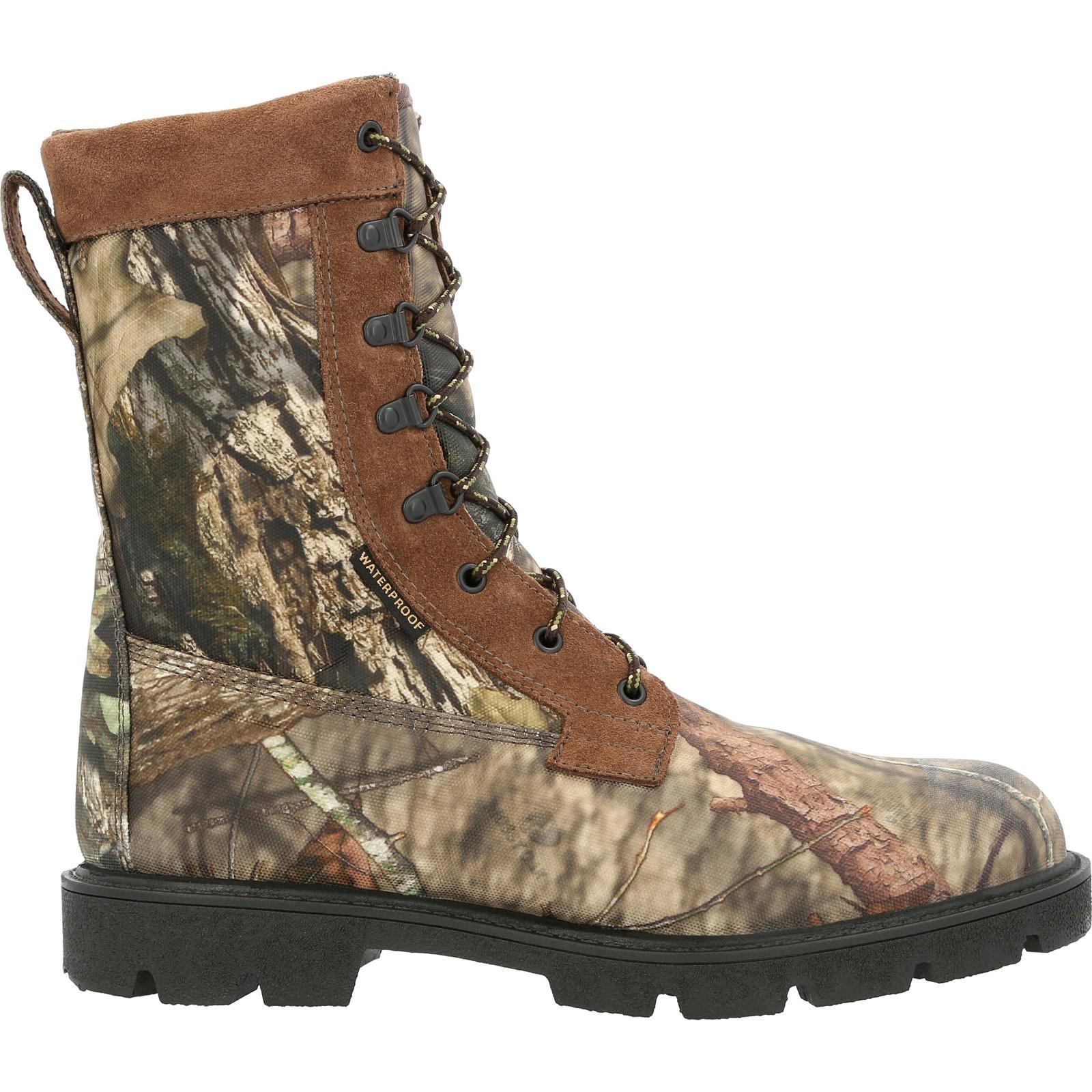 Rocky Ridge Stalker 9″ WP 800G Insulated RKS0512SG Mens Green Hunting Boots