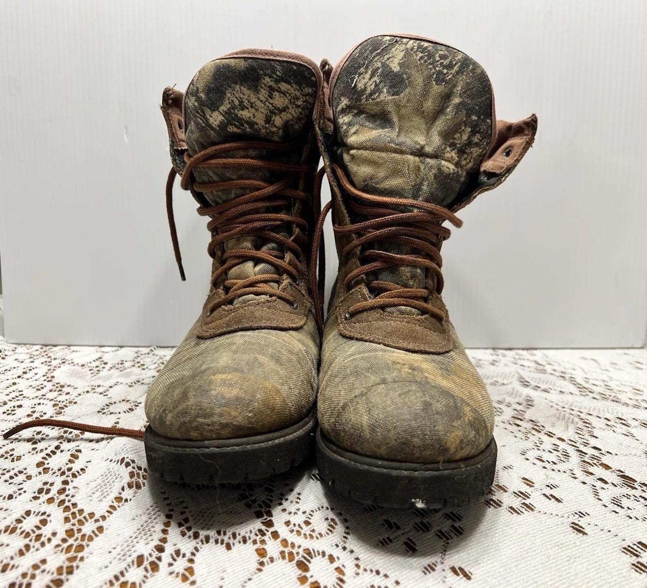 Rocky Wild Cat Series Thinsulate Hunting Boots Mens Size 7 W  Camouflage Goretex
