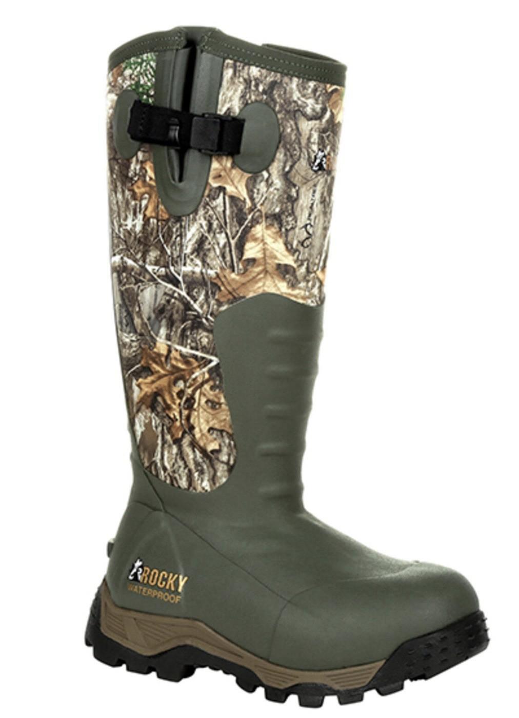 ROCKY Sport Pro Women’S 1200G Insulated Rubber Outdoor Boot Size 7