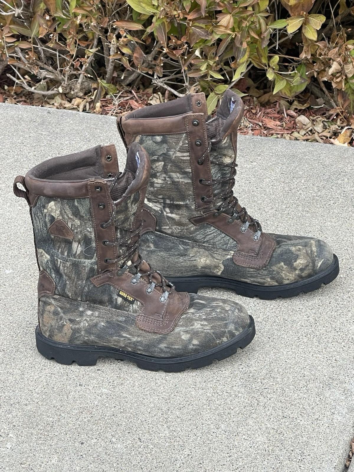 Rocky Bobcat Hi Gore-Tex Waterproof Boots Size 11EW Men’s Camo