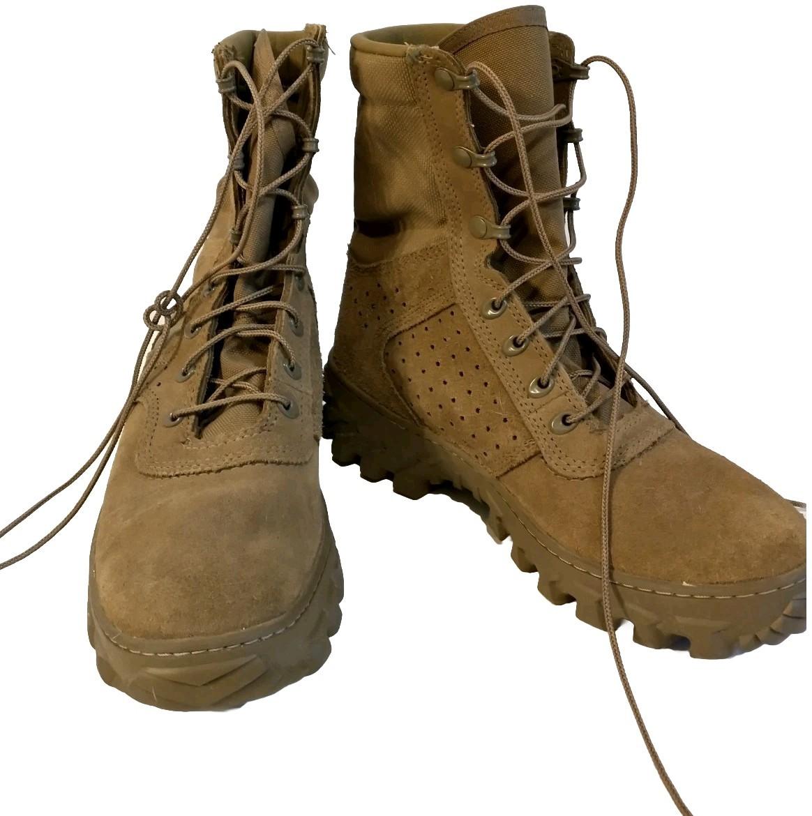 Rocky Enhanced Jungle Military Boot RKC071 Coyote Brown Men’s Size 7 US