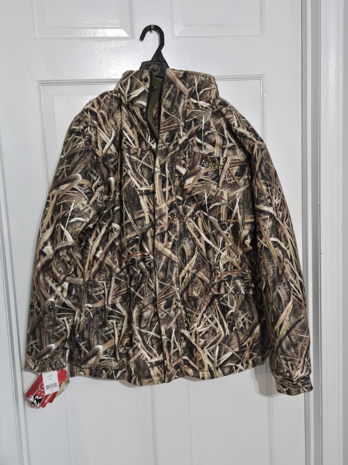 Rocky Mossy Oak Waterproof Prohunter Jacket NWT reversible insulated parka sz LG