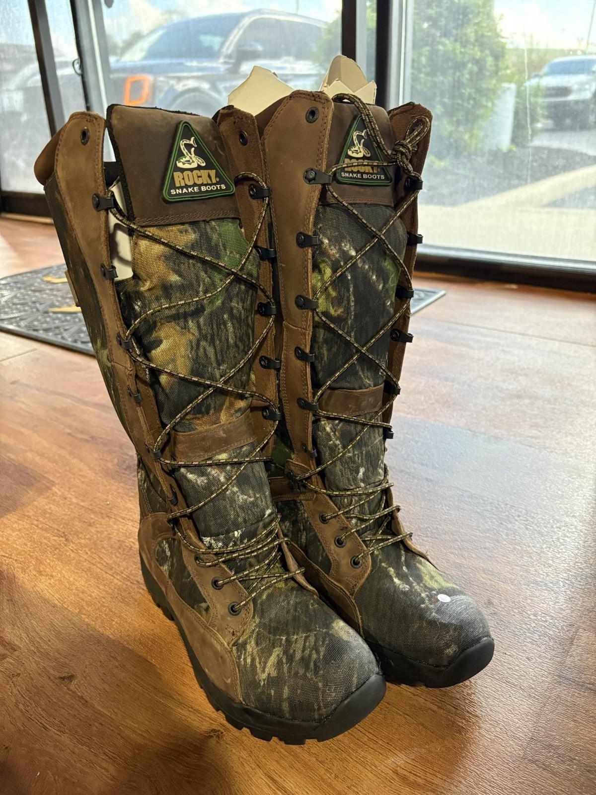 Rocky Mens Hunting Boots Size 8 Waterproof 1570