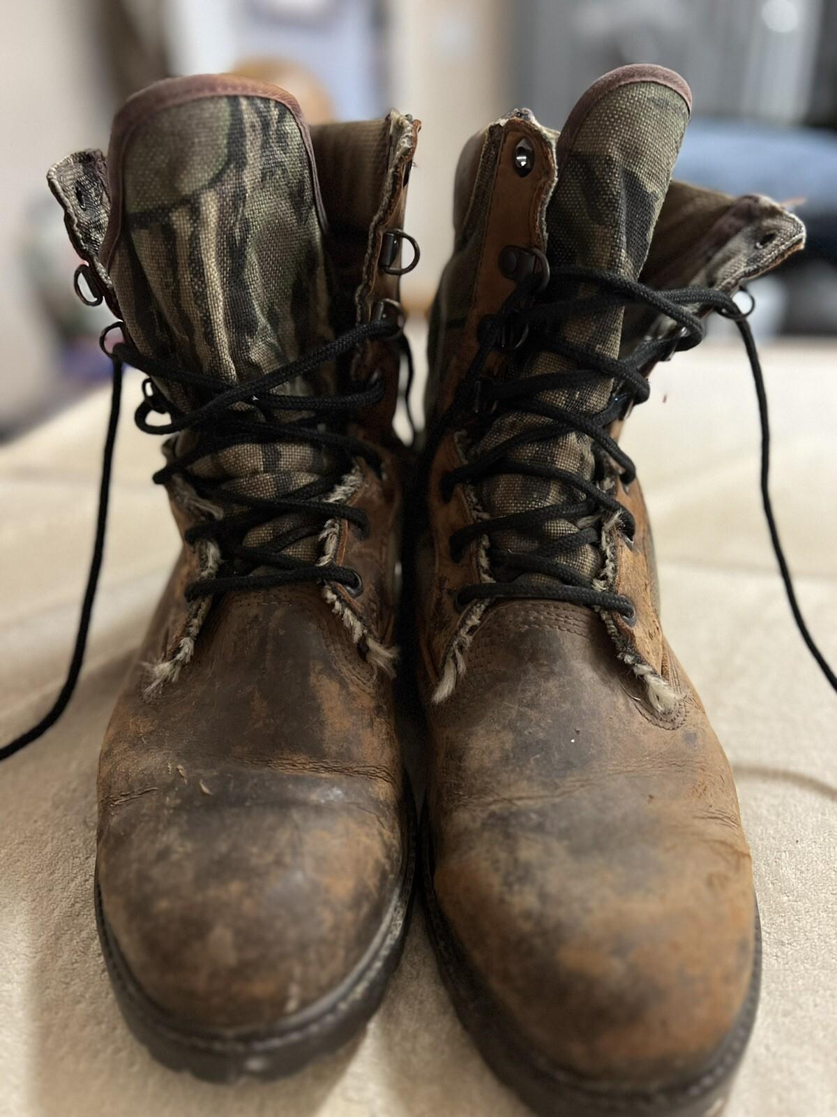 Rocky RB720 Waterproof Insulated Hunting Boot Size 10.5MW