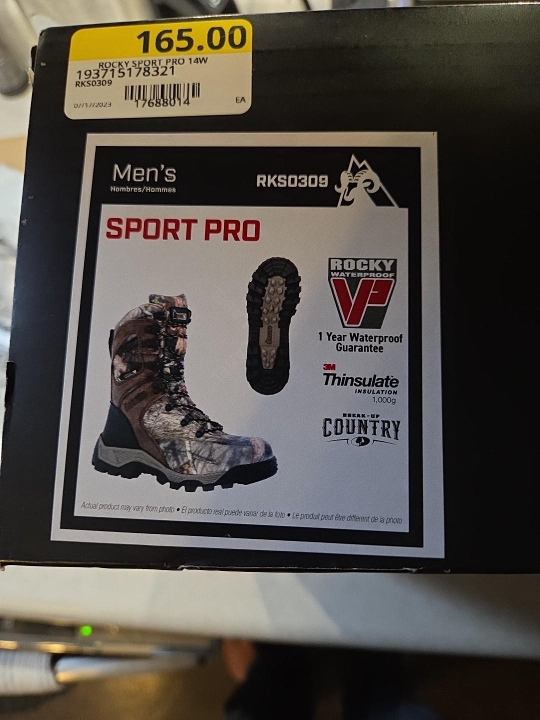 Rocky 1000 Gram Insulated Hunting Boots with 3M Thinsulate