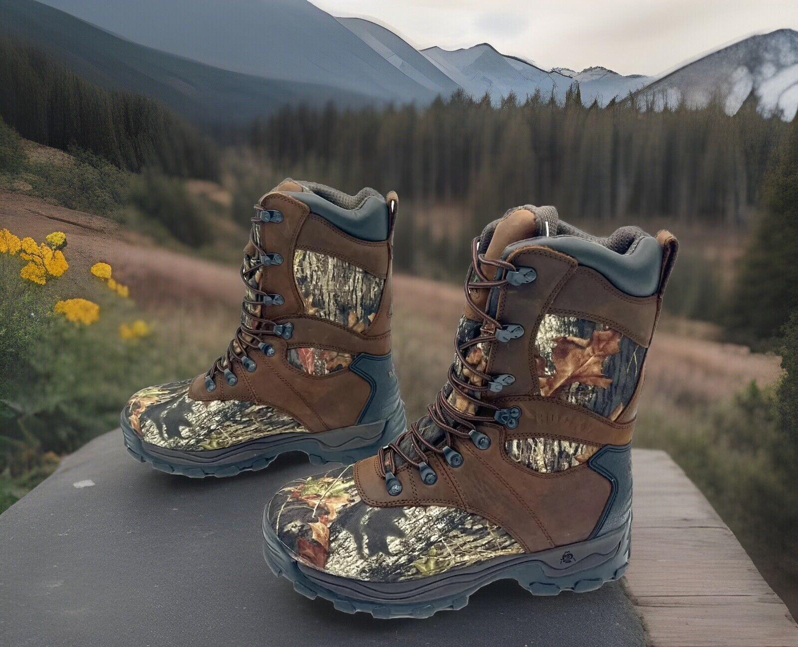 Rocky Men’s 10.5M Sport Utility 1000G Thinsulate Insulated Waterproof Boots 7481