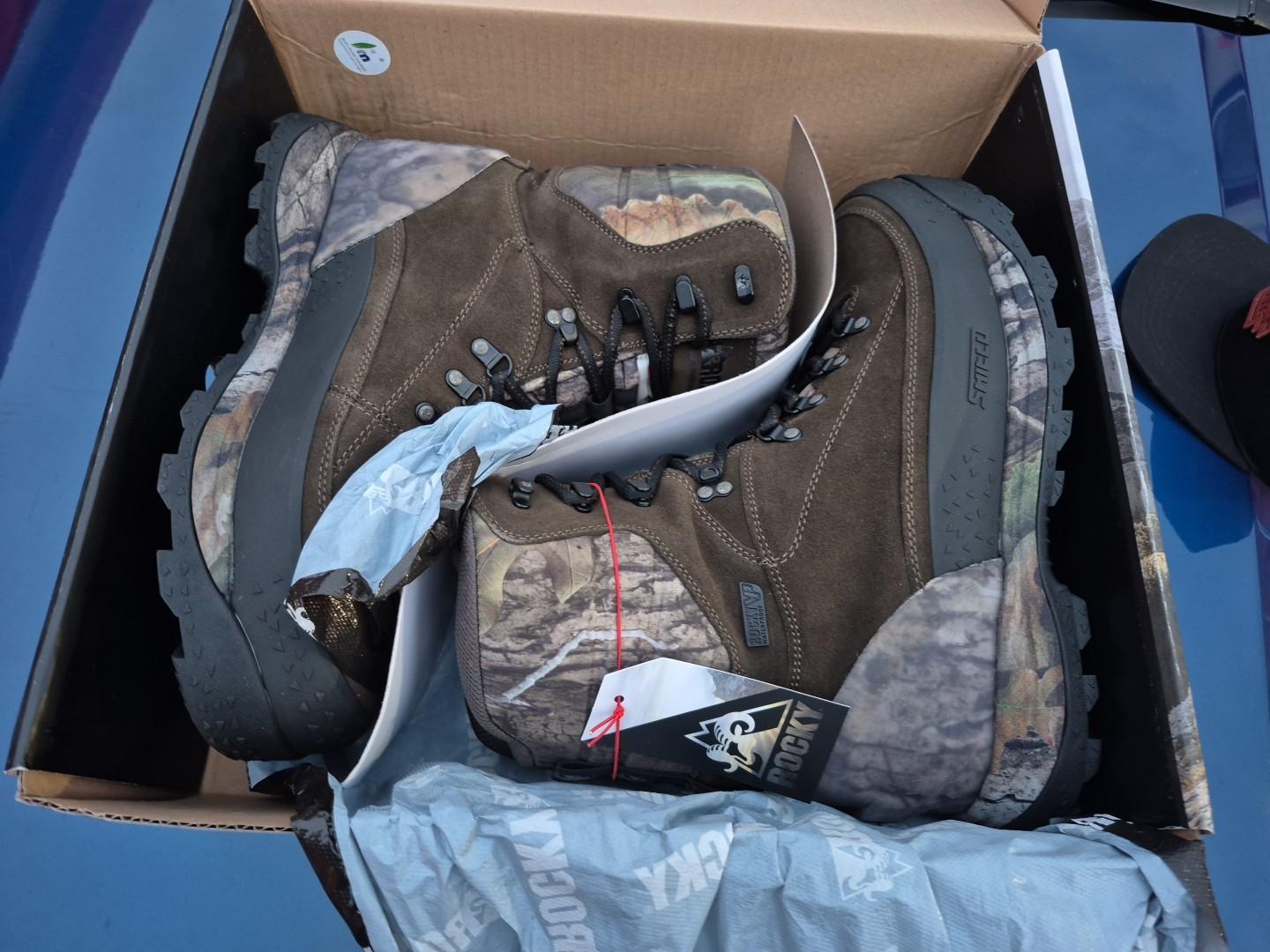 NIB 13 W Rocky Blizzard STALKER MAX Lace-to-Toe Waterproof Hunting USA