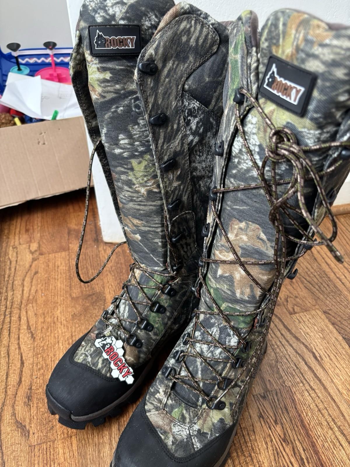 Rocky Men’s Came Hunting Boots Size 8W