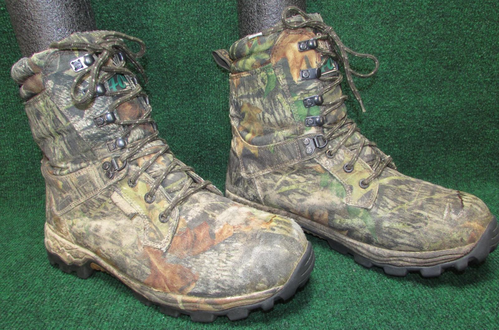 Rocky Extreme Predator Gore-Tex Camo Boots Hunting, Work, Size 11 M
