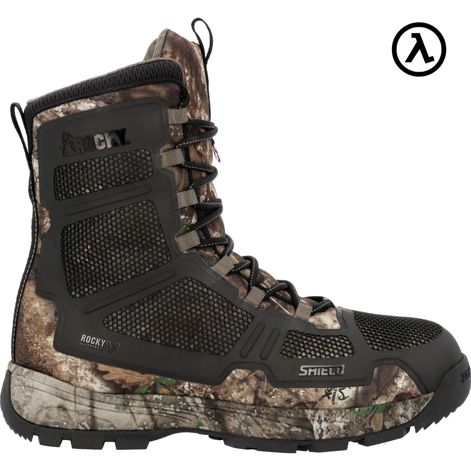 ROCKY MEN’S QUICKFIRE 9″ 600G WATERPROOF HUNTING OUTDOOR BOOTS RKS0652 – NEW