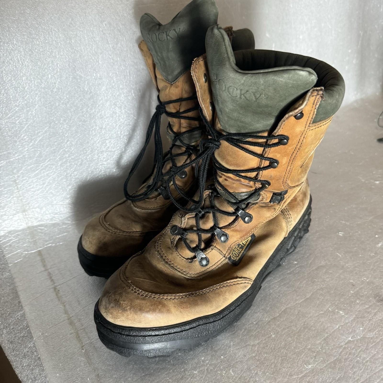 NICE Rocky Outdoor Gear Men’s 9 Pro-Hunter Gore-Tex Thinsulate Camo Boots