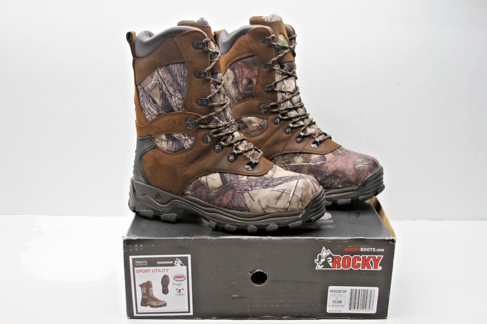 ROCKY RKS0285BP Men’s 1000g Thinsulate Ultra Waterproof Hunting Boots 10-1/2W