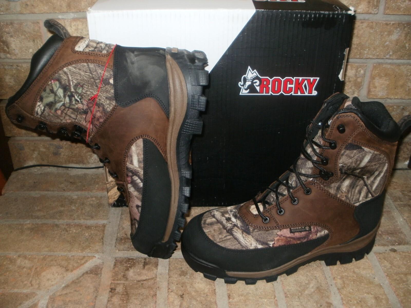 New Rocky 8″ Core Waterproof Insulated Hiking/Hunting Boot 10 D, 10 W Wide, 13 D