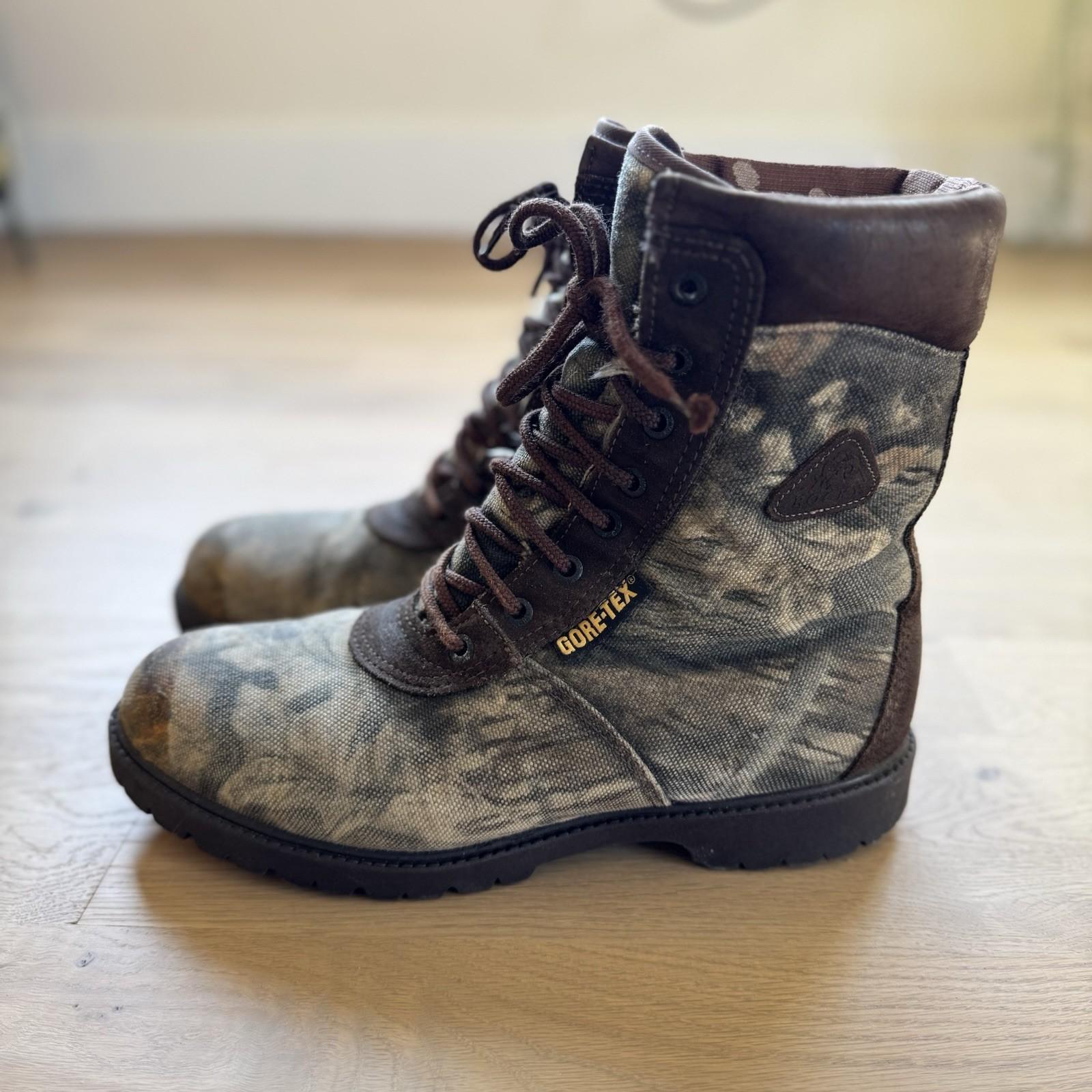 Rocky Wildcat Series 8” Gore-Tex 800g Thinsulate Camo Hunting Boots Mens 9.5 EW