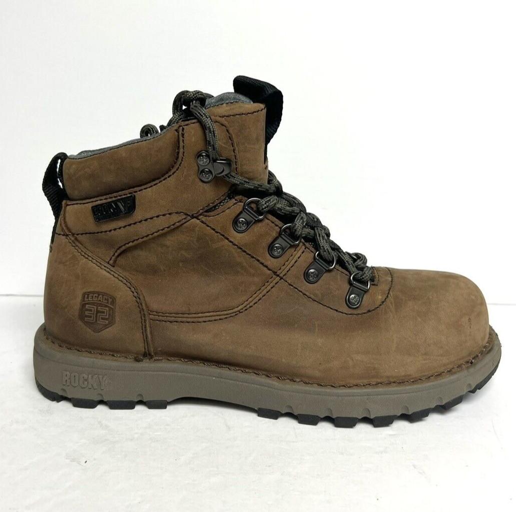 Rocky Womens Legacy 32 Comp Toe Waterproof Boot Size 8.5 M