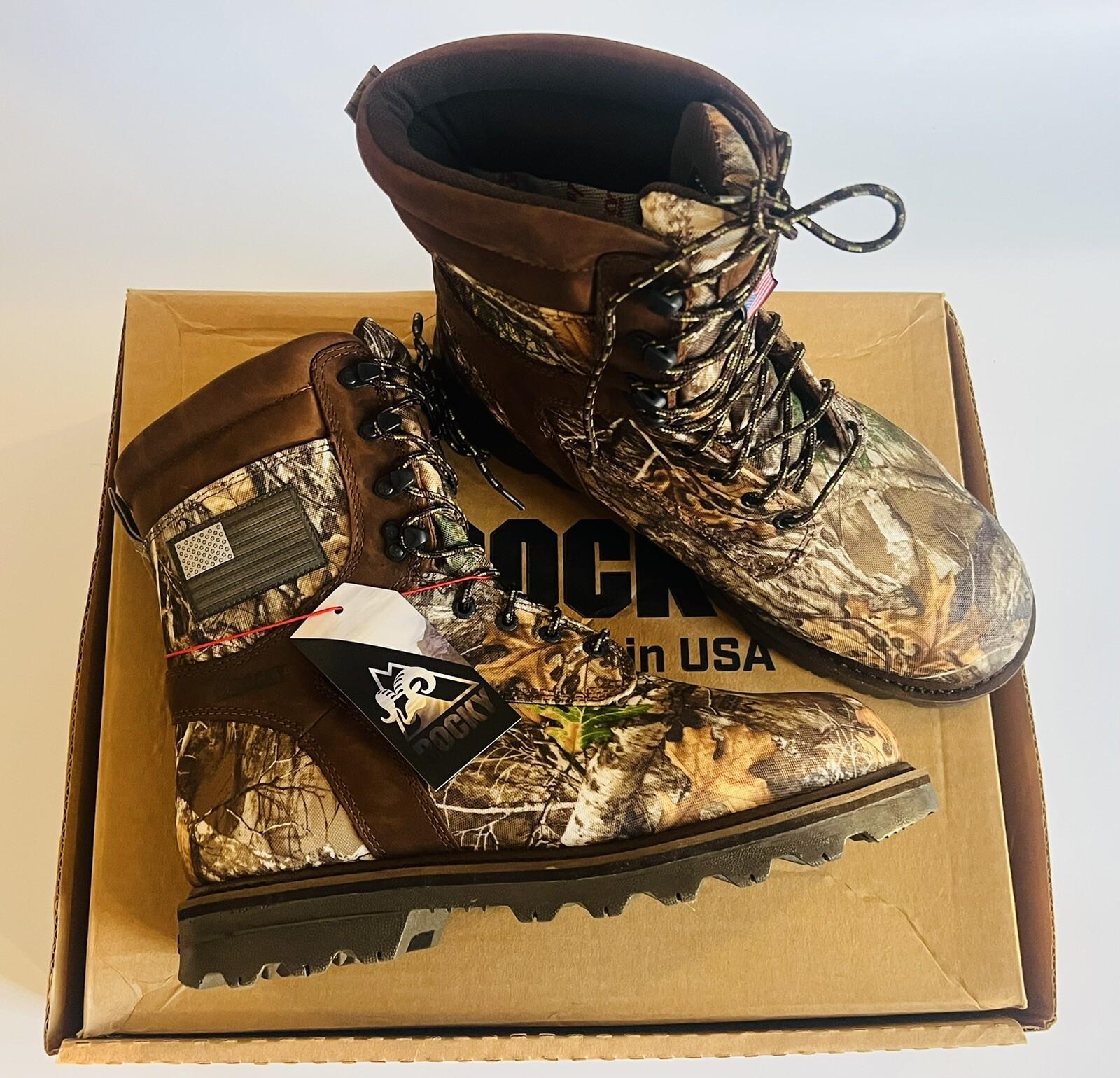 Rocky Stalker Waterproof 800G Insulated Outdoor Boot New In Box