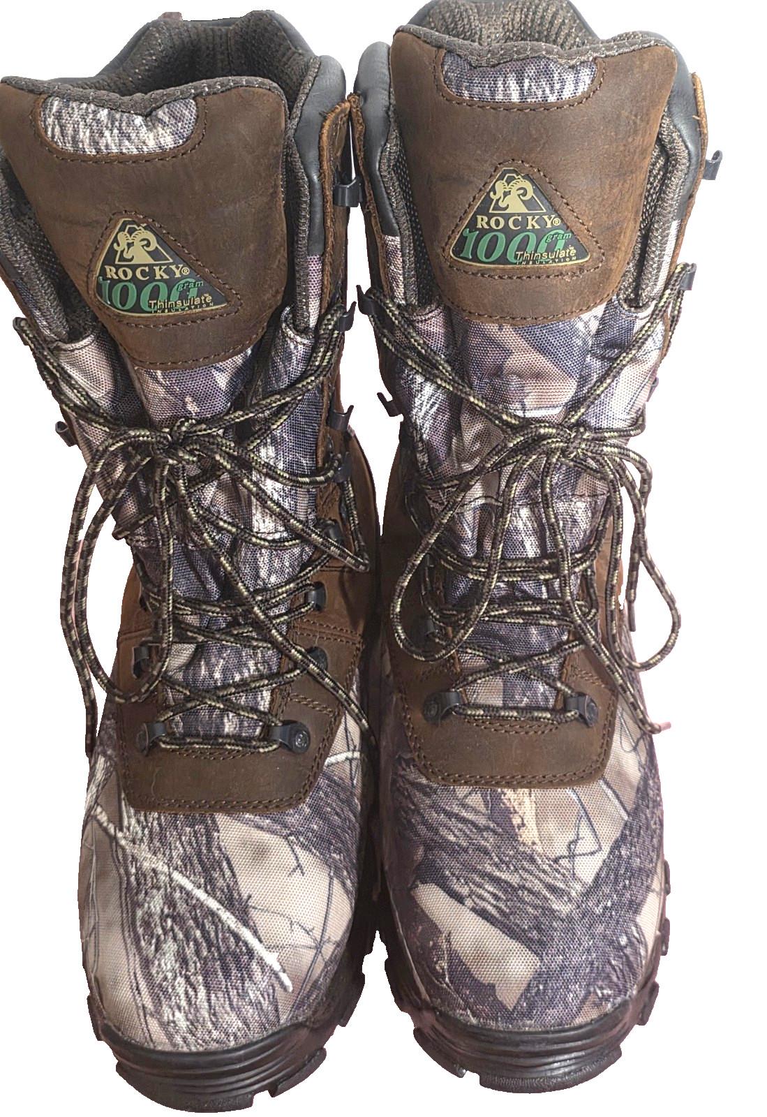 ROCKY Sport Insulated Men’s Hunting Boots Waterproof Hunting True-Timber HTC 11W