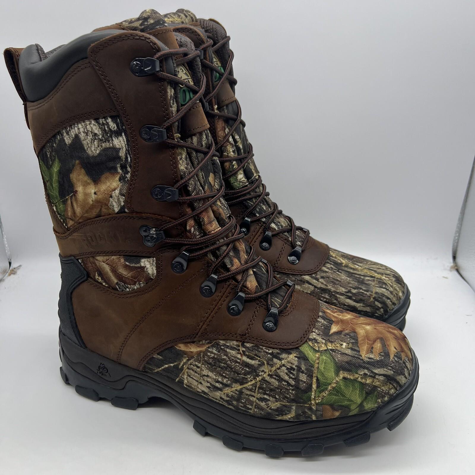 Size 12 Rocky Men’s 9 Inch Sport Utility Pro 1000G Waterproof Insulated Boot