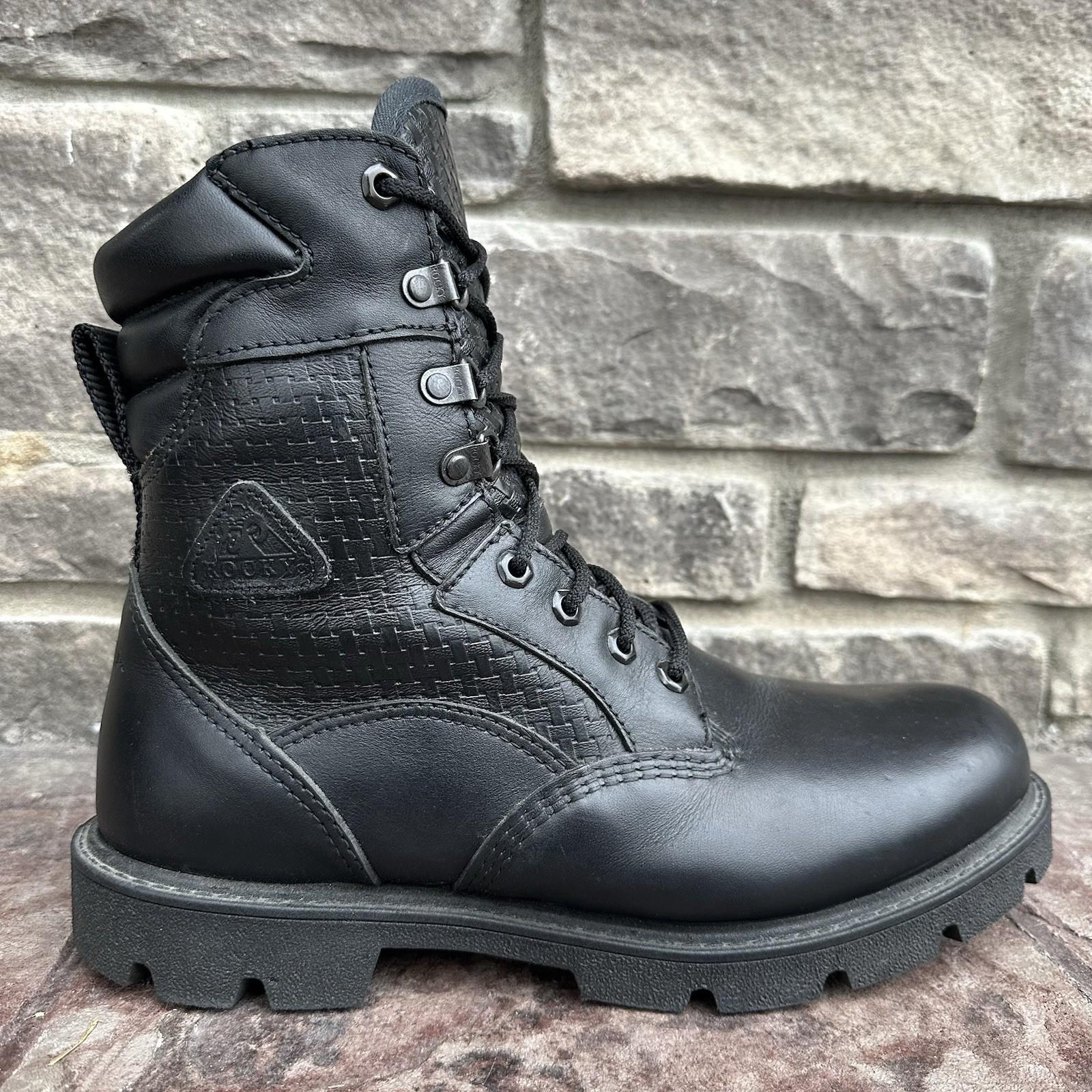 Men’s 9.5 EW – Rocky Boots 1940 Hunting Jumper Black 600 gram Thinsulate