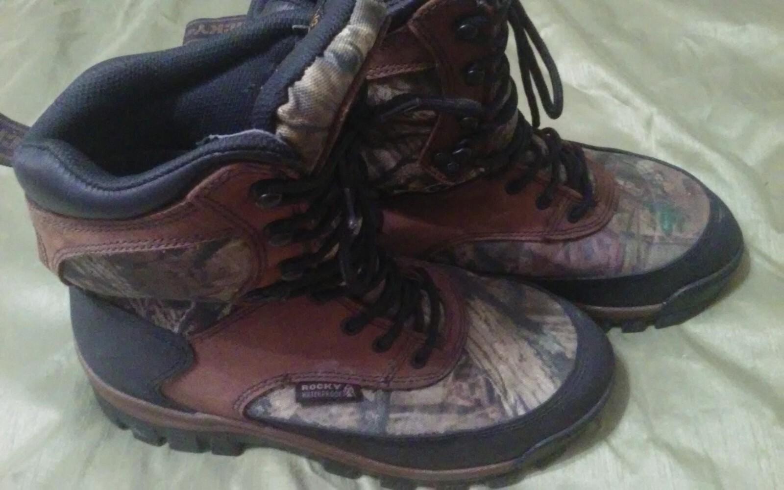 NIB Rocky Sport Pro Womens 800G INSULATED WATERPROOF BOOTS RKS0490 8M Camo