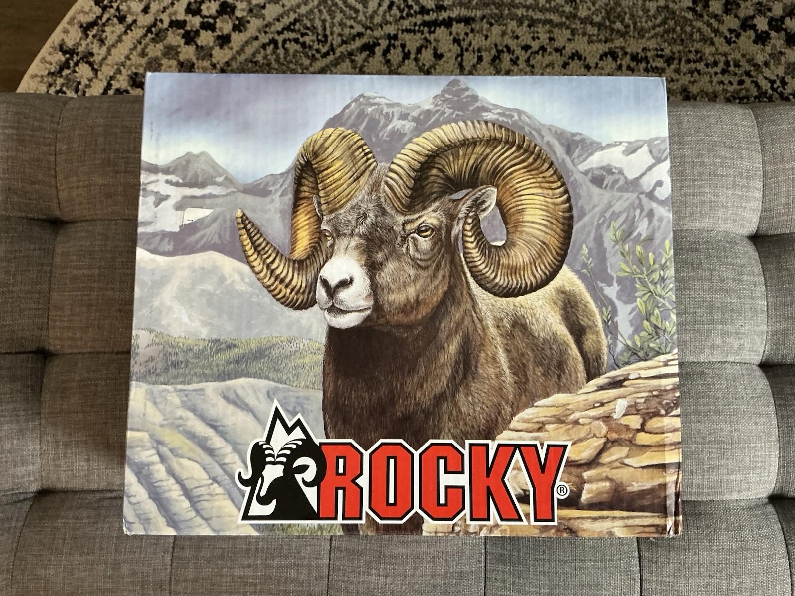 Rocky Men’s 6in. AlphaForce Waterproof Duty Boot Black, Size 9.5M Model# 2167