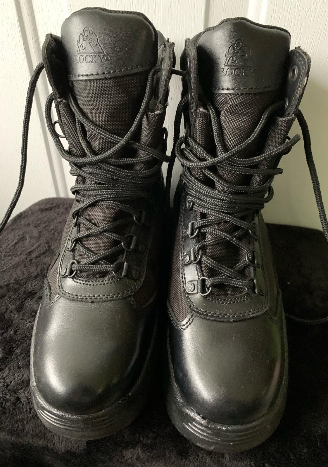 Rocky Alpha Force Tactical Waterproof Duty Boots – Womens Size 8