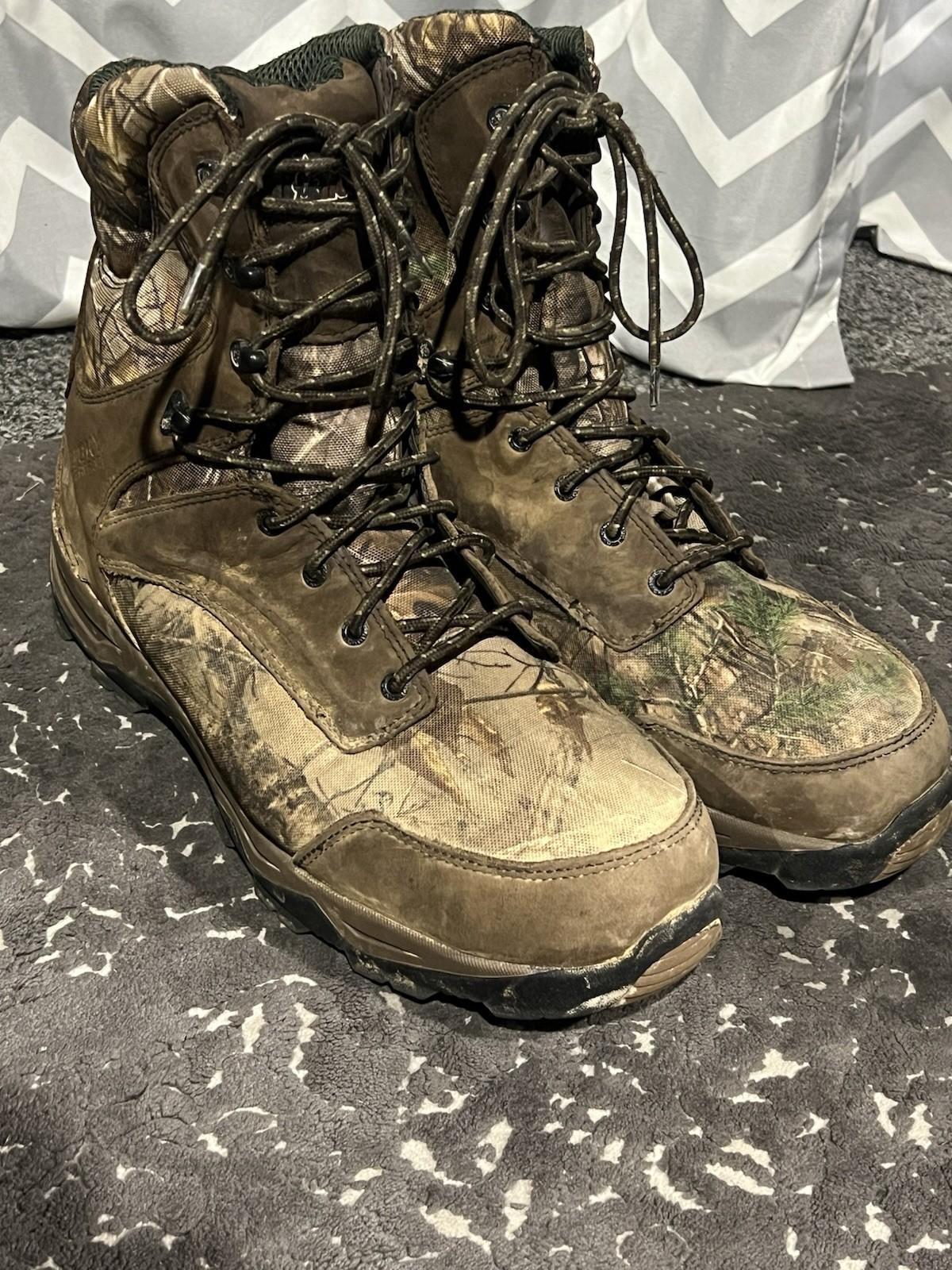 Rocky Water Resistant 800G Insulated Camo Hunting Boot Men’s Size 13 W RKS0227