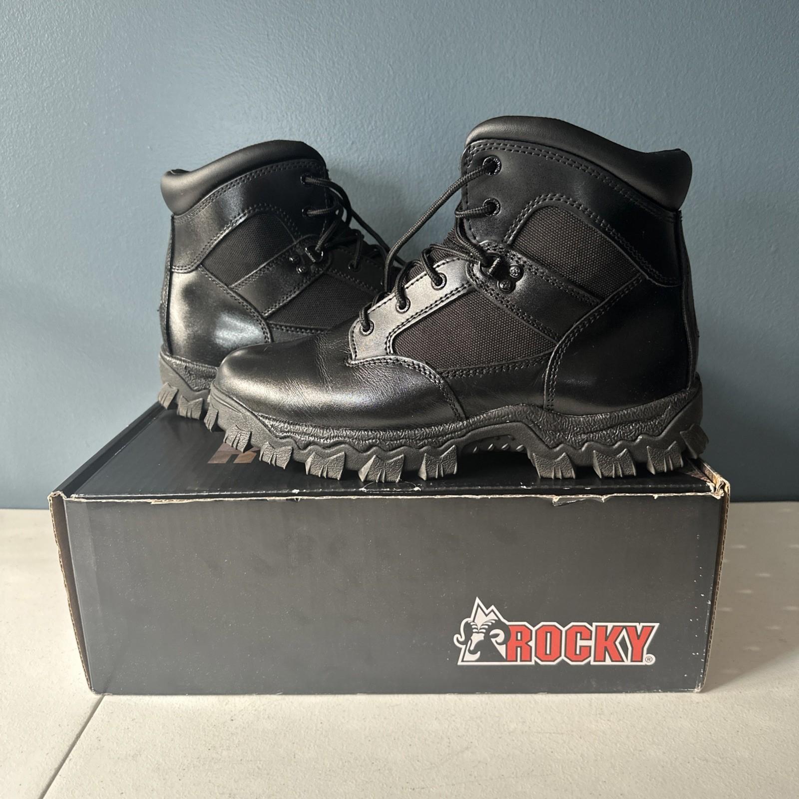 Rocky Alpha Force Waterproof Public Service Boot Size 11.5