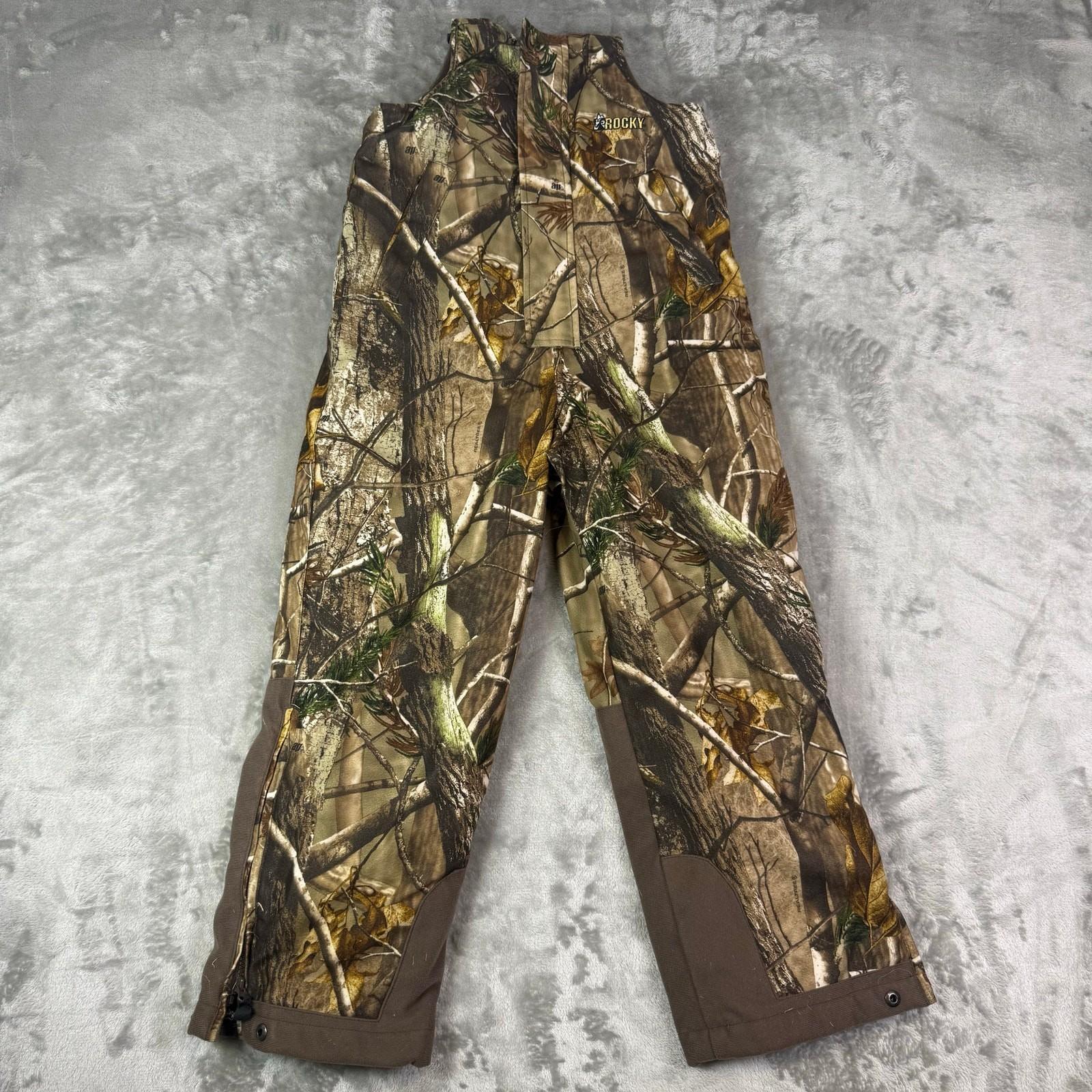 Rocky AP HD Camo gorpcore hunting outdoors overalls bib mens Medium