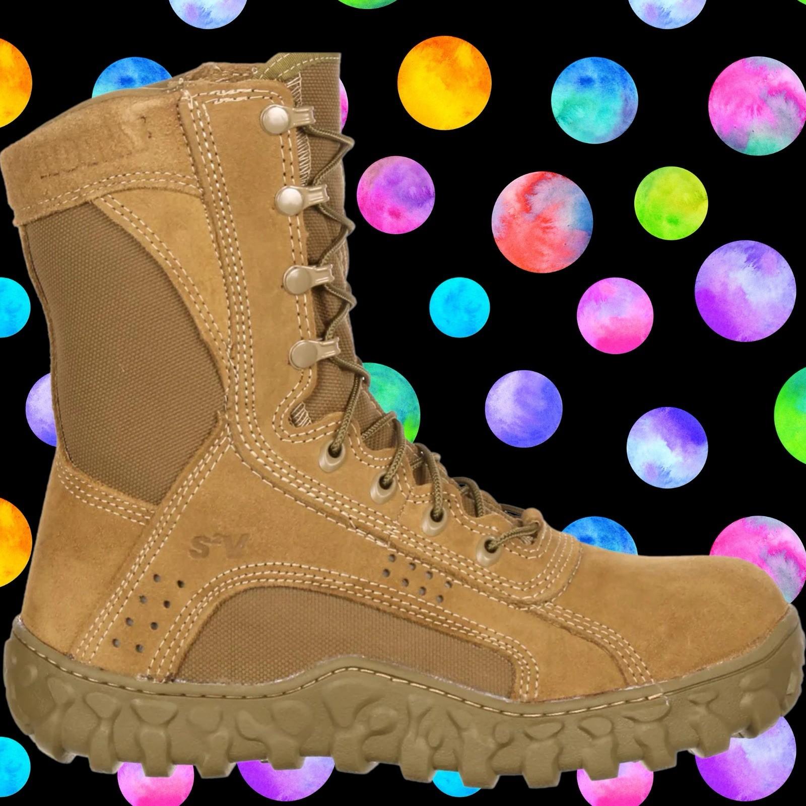 Rocky S2V Waterproof 400g Insulated Military Boots Coyote Brown Men’s NIB Sizes