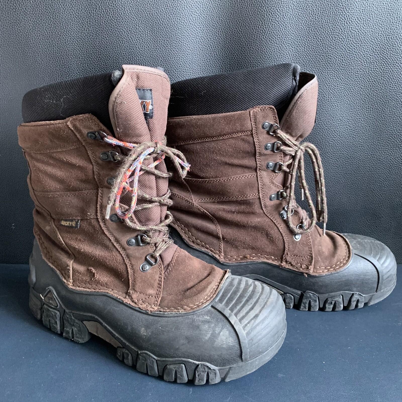 Rocky Men’s Jasper Trac Waterproof  Insulated Boot FQ0004799 10” Men’s Size 12.