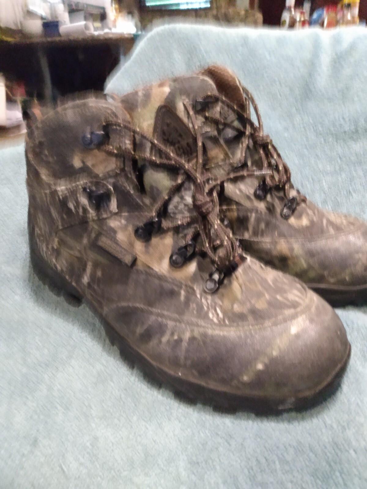 Rocky Mens Hunting Boots Scrambler 1562 Size 10W Camo