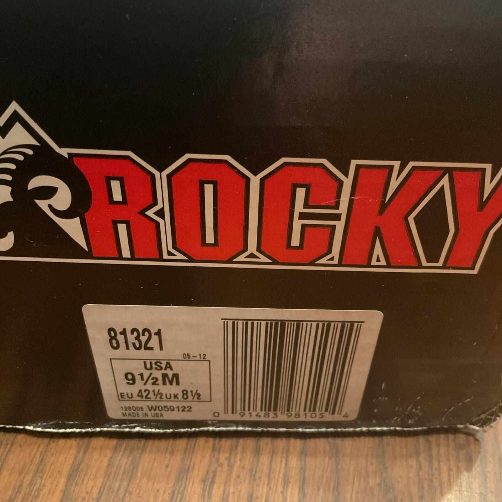 Rocky Men’s Eliminator Gore-Tex Waterproof Insulated Duty Boot Round Toe -new