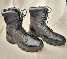 Rocky Alpha Force Side Zipper 8″ Boot, Black, Size 10.5 M, NOS
