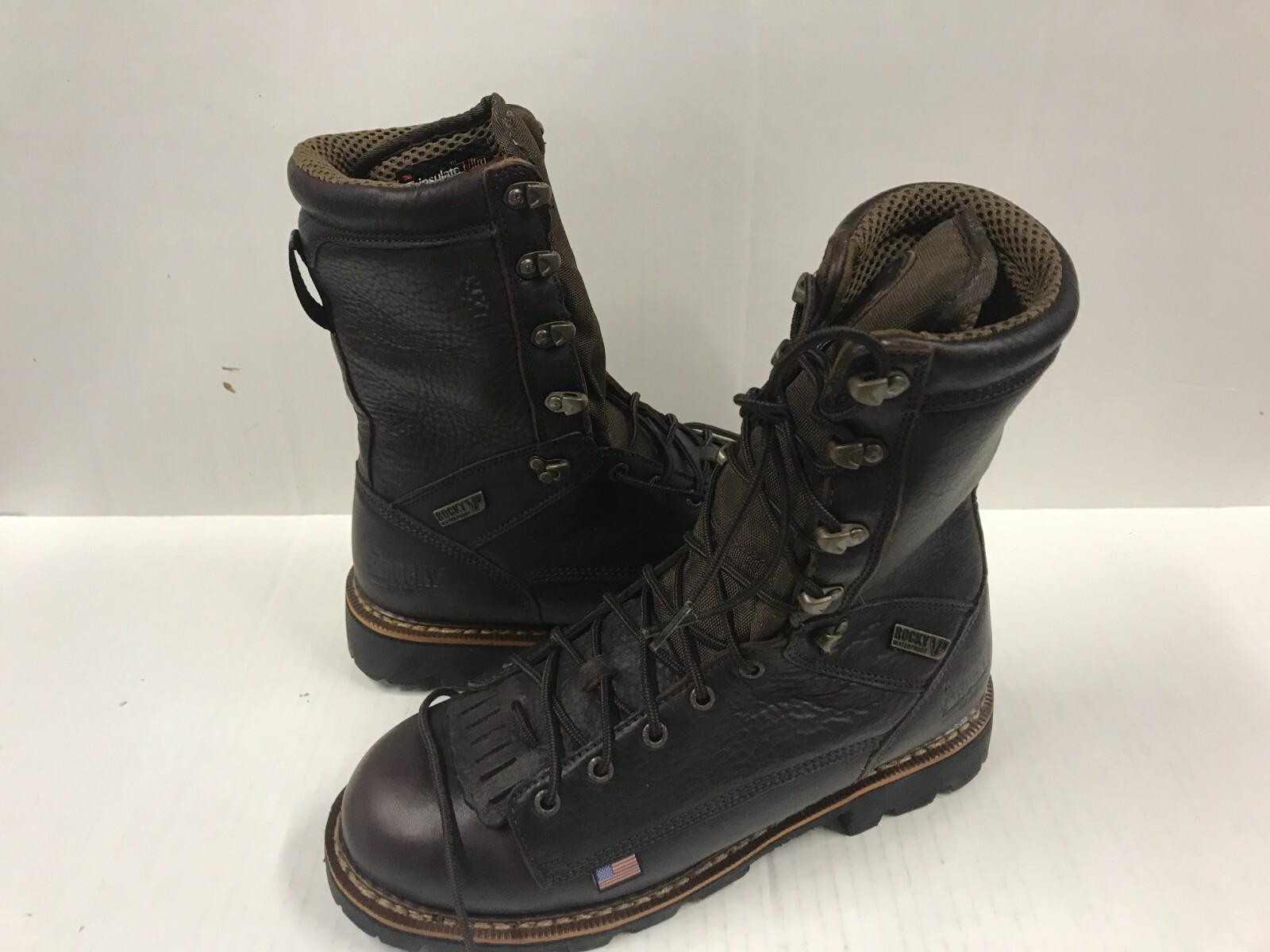 New Rocky Elk Stalker Waterproof Boots [RKS0549 – Brown] – Men’s Size 9