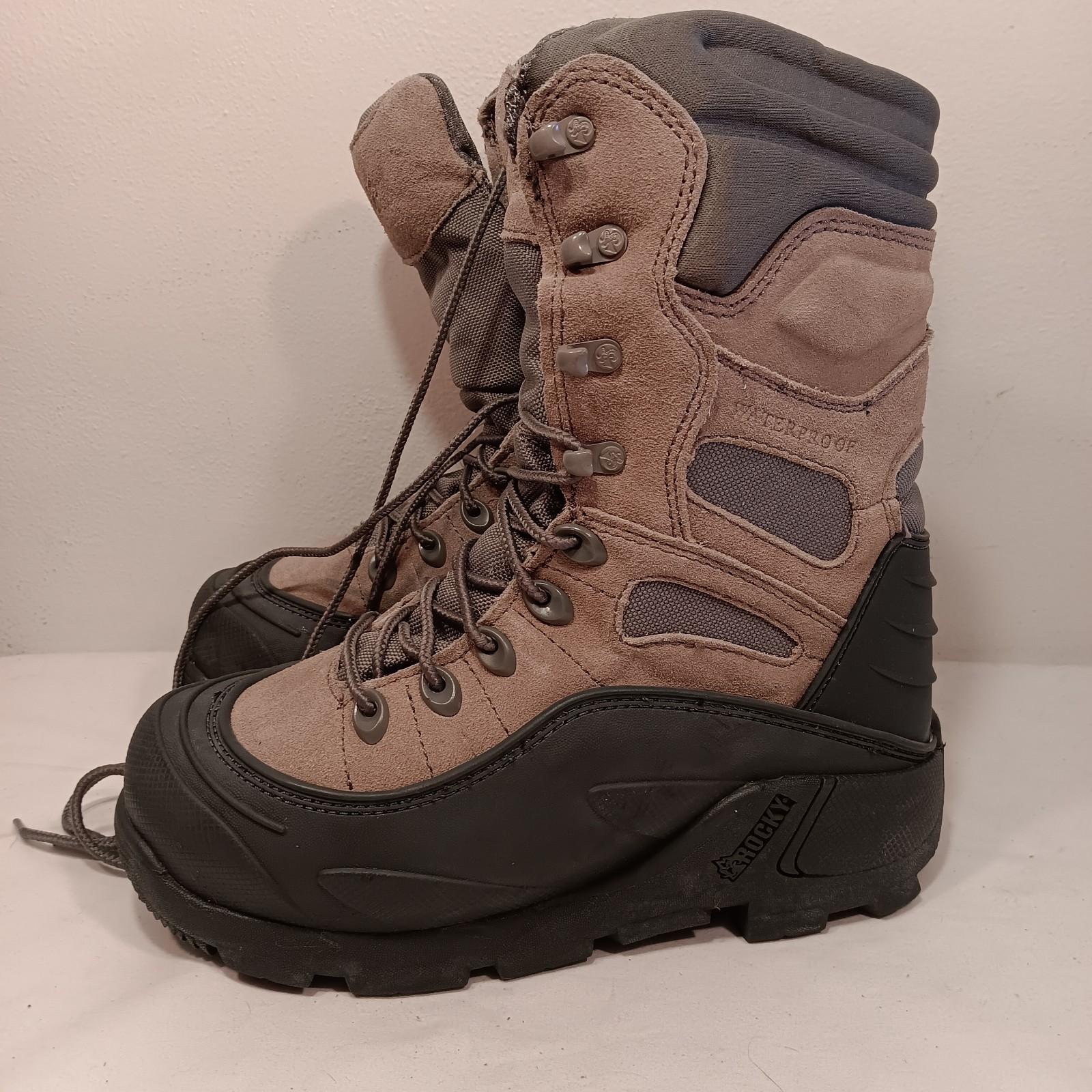 Nwt Rocky Blizzard Stalker Boots 1200 Gram Men’s Size 4M Waterproof Thinsulate