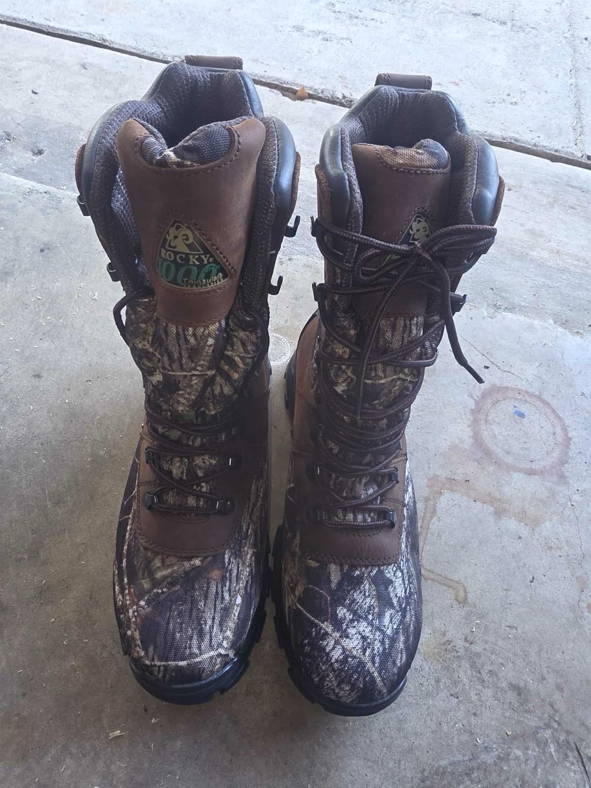 Rocky Men’s Hunting Boots Size 11