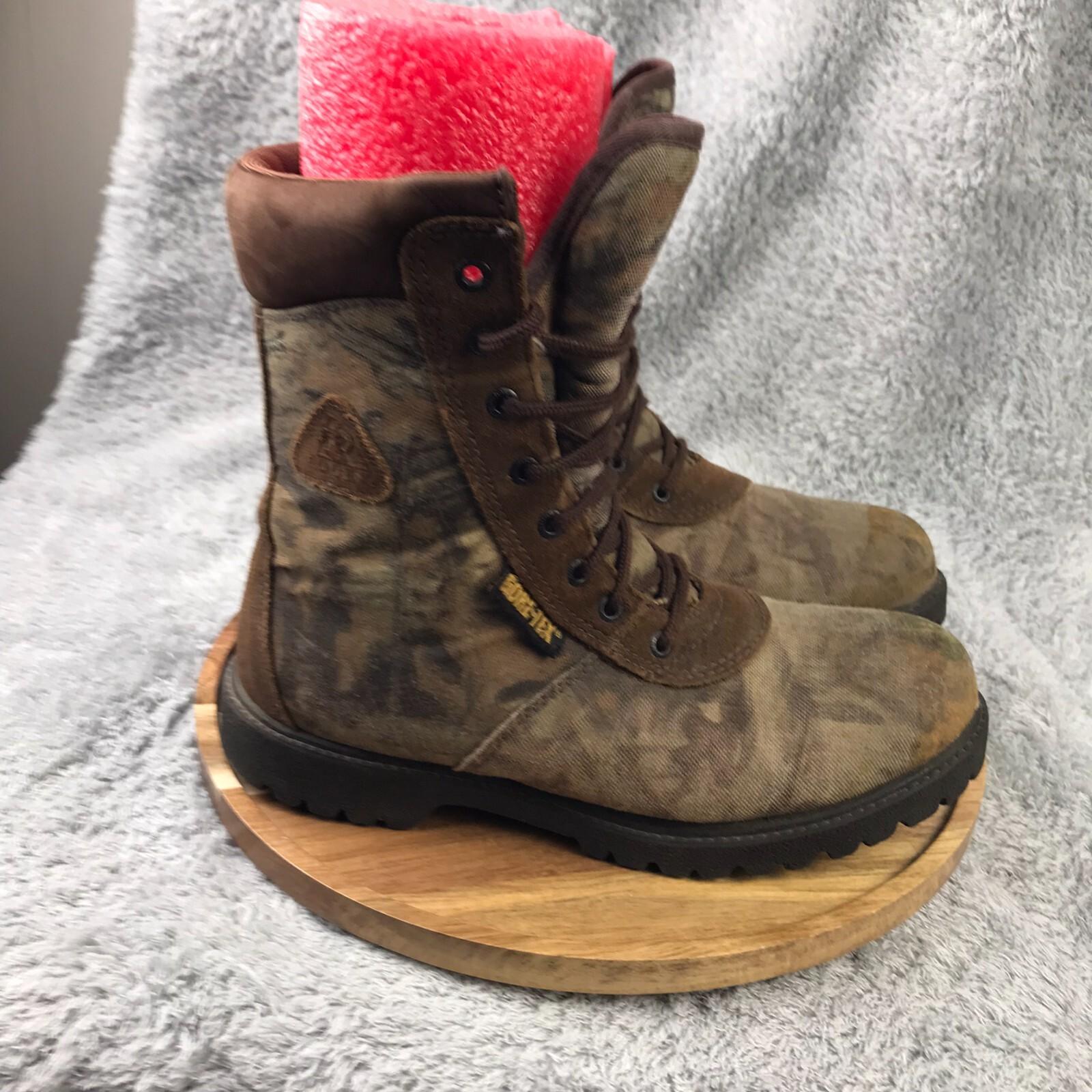 Rocky Wild Cat Series Military Boots Mens 8.5W Camoflague Goretex Combat Hunting