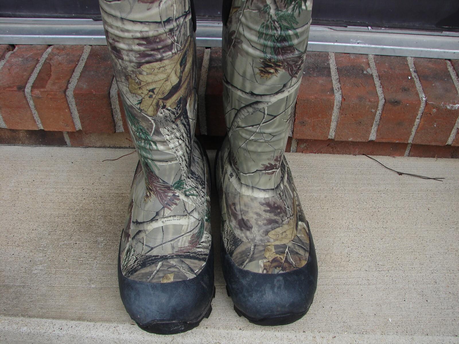 Rocky Hunting Boots Scent IQ Atomic Realtree AP Camo Insulated Waterproof Nice!