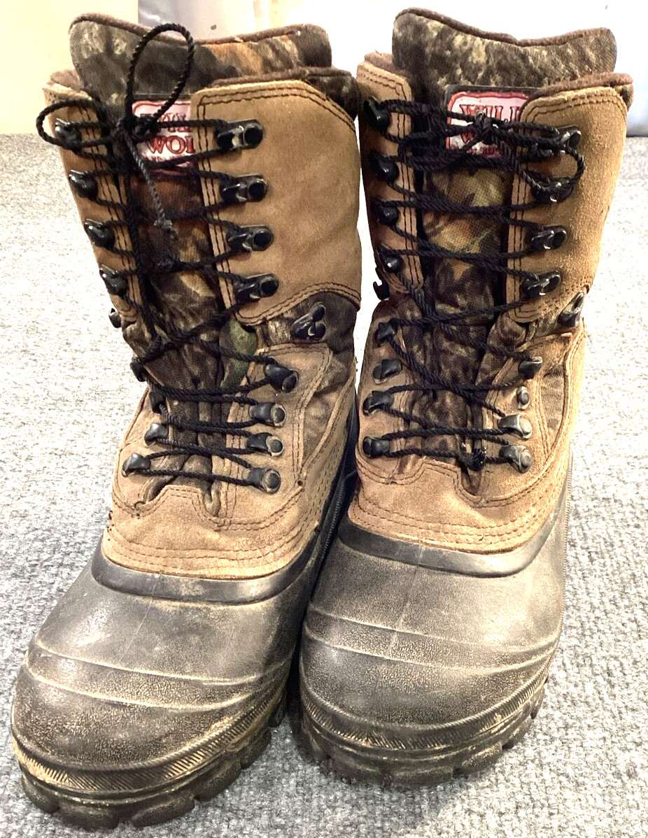 Wild Wolf By Rocky Boots Mens 8 Camouflage 8155 Winter Thinsulate Hunting Hiking